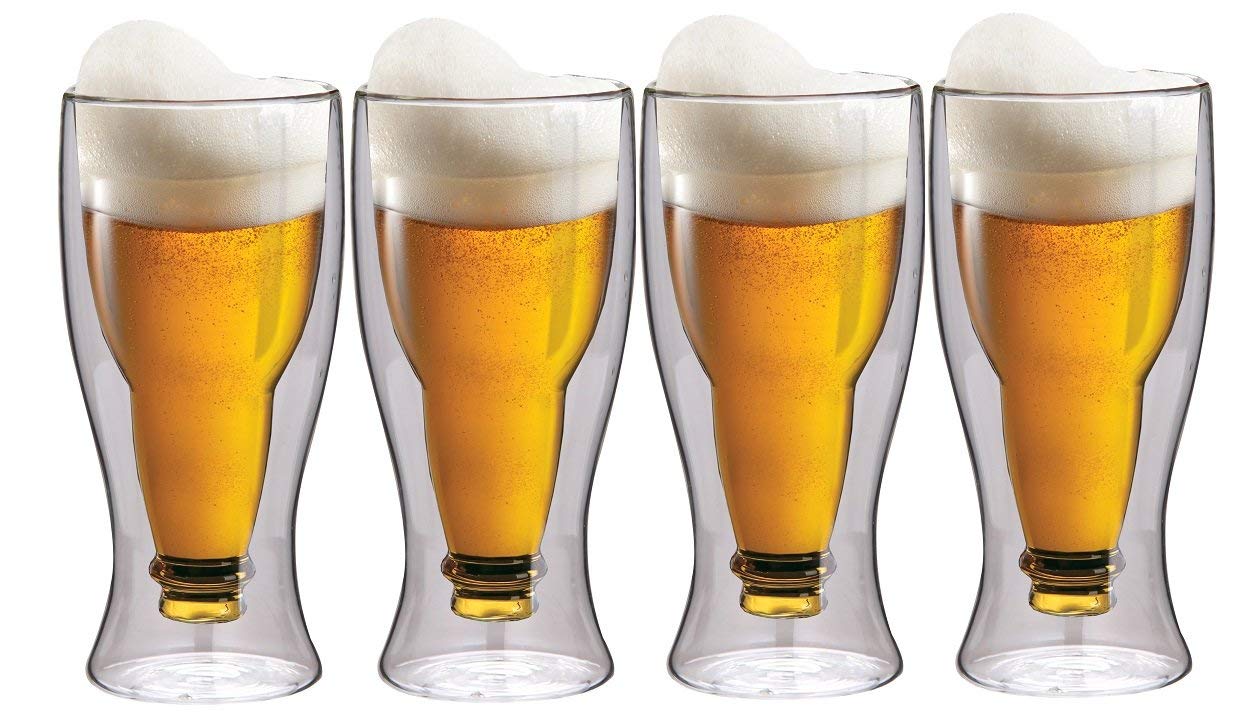 Vaso con efecto cerveza flotante – Bebidas que parecen levitar