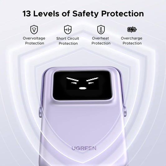 Power Bank magnético 10.000 mAh – Energía portátil con sonrisa y soporte