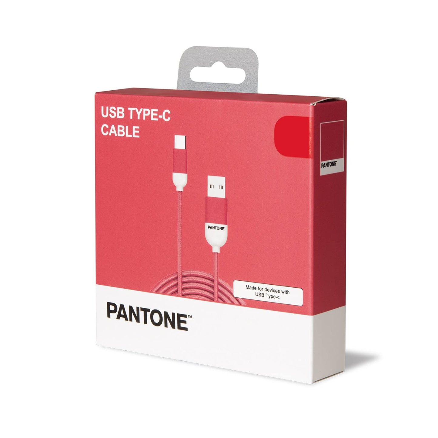 Cable USB-C a USB Pantone PT-TC001-5P Rosa 1,5 m