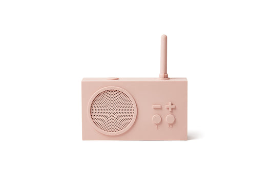 Lexon TYKHO 3 Radio FM + Altavoz Bluetooth Duck Azul (Rosa)