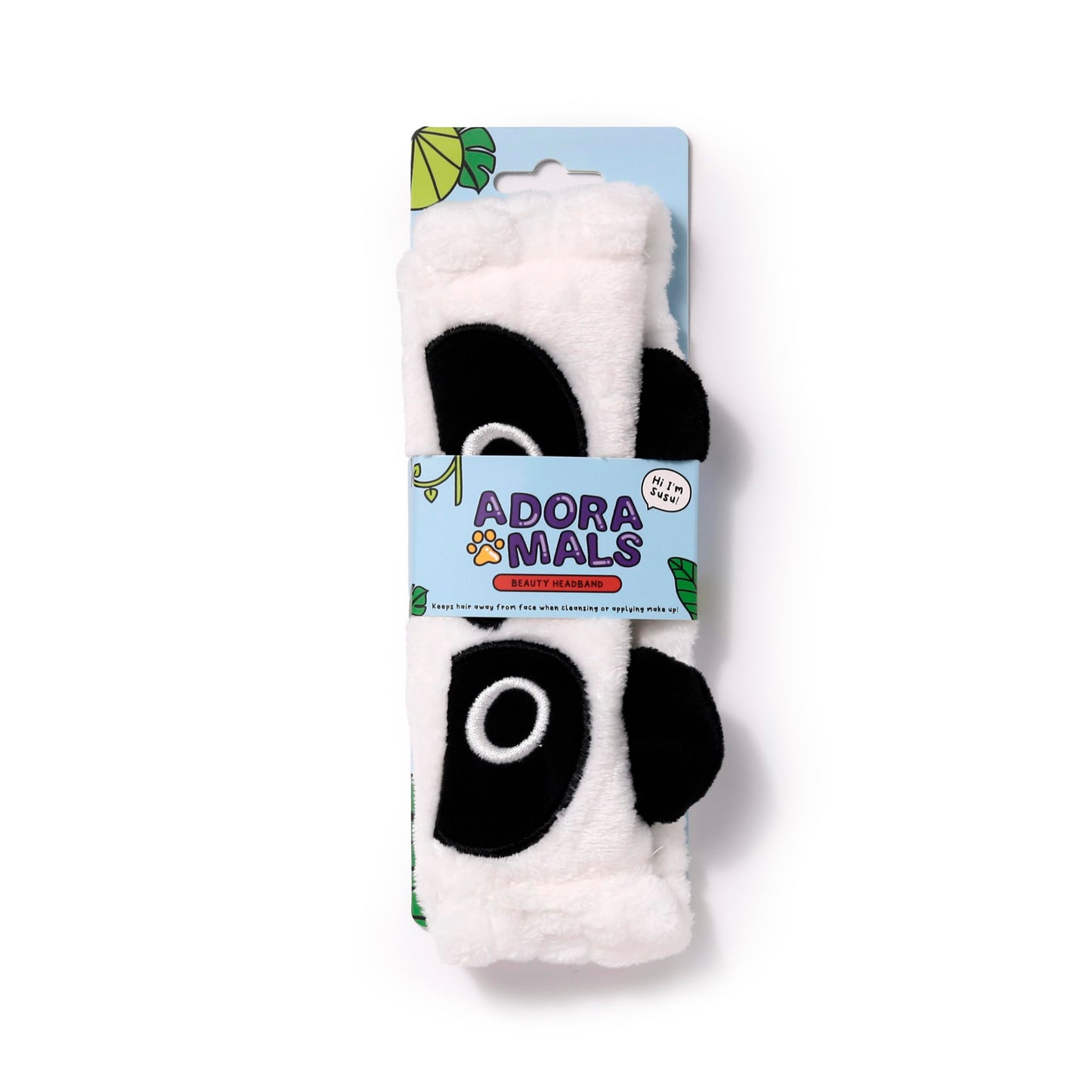Cinta panda suave – Tu rutina facial más adorable