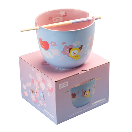 Bol de ramen BT21 – Noodles con estilo y personajes adorables