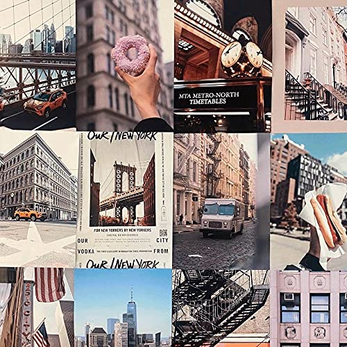 Láminas collage New York – Pared con esencia urbana y cosmopolita