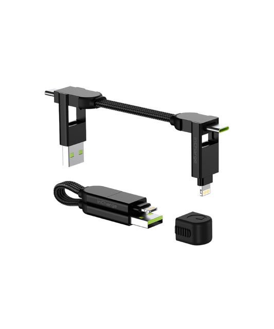 Cable llavero InCharge X  6 en 1 – Carga todo desde cualquier parte