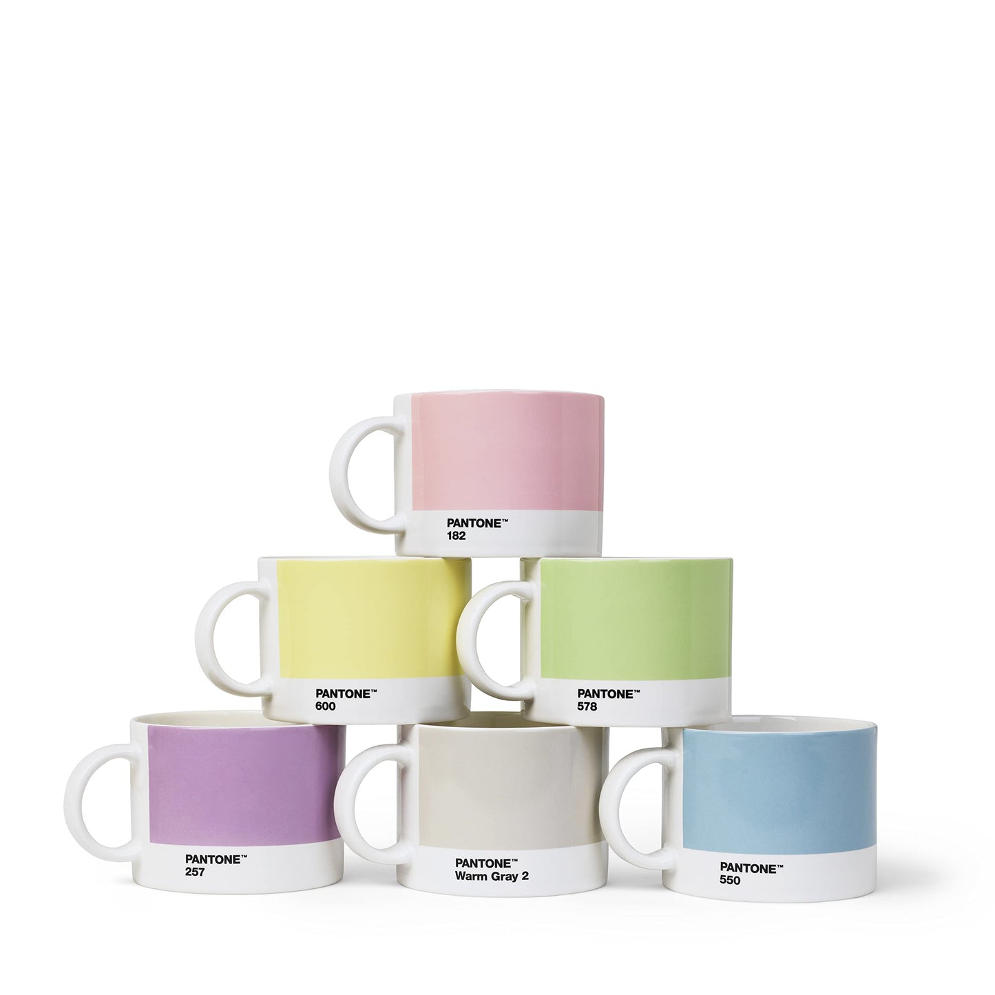 Copenhagen design Pantone Cup, Tea/Coffee mug, Fine China (Ceramic), 475 ml, Light Blue, 550 C, Porcelana, One Size