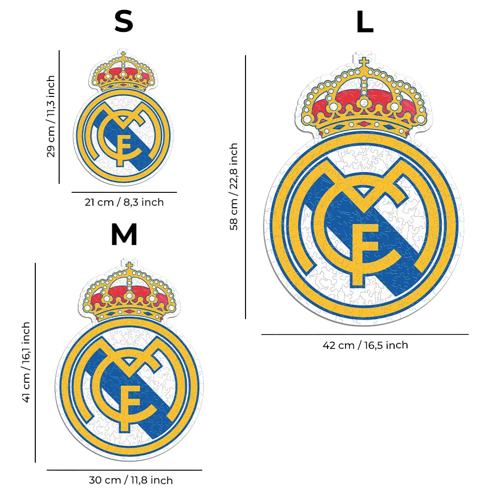 Puzzle de Madera Real Madrid – La Leyenda Blanca en Tu Mesa