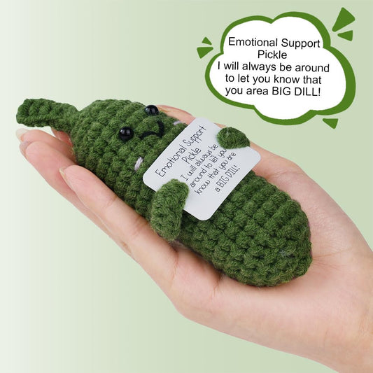 Pepino positivo – Tu emotional support pickle