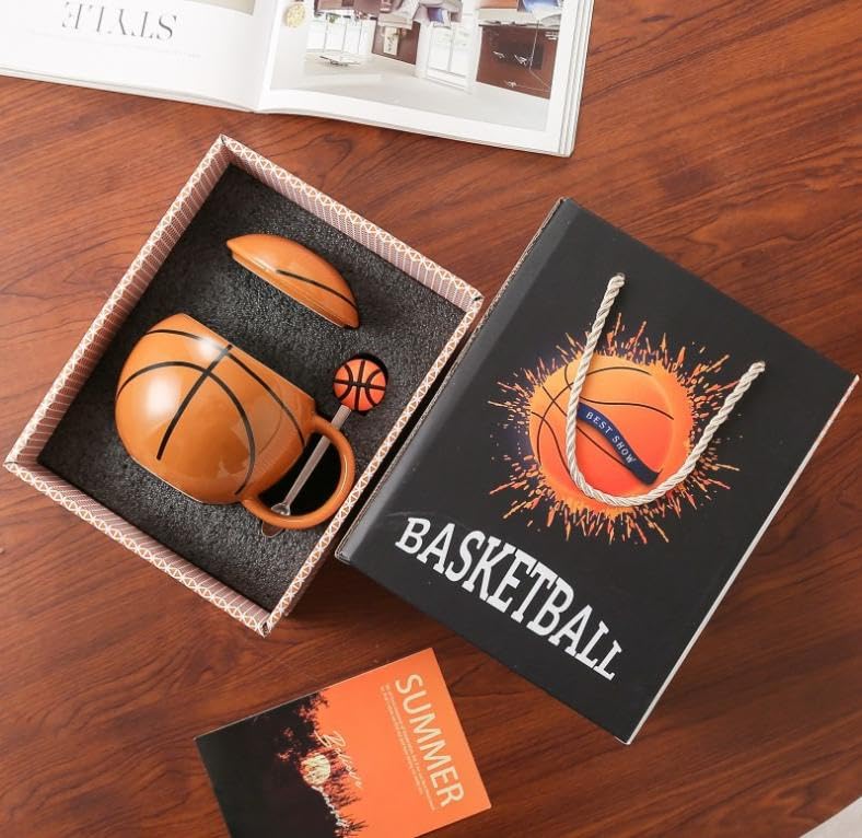 Taza balón de basket – Encesta sorbos desde el desayuno