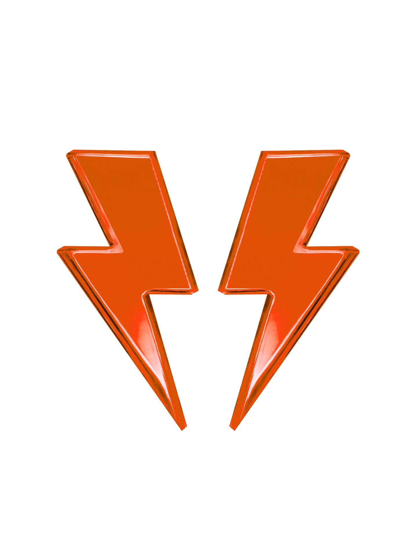 Pendientes Rayo Naranja – Vitaminas para tus orejas