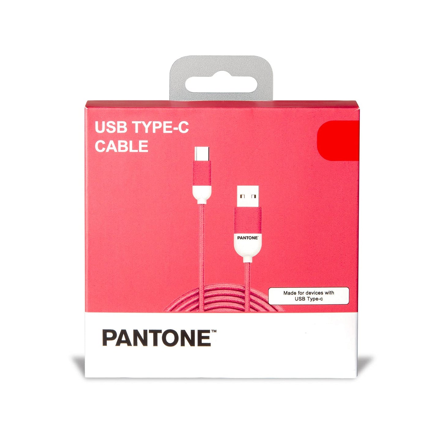 Cable USB-C a USB Pantone PT-TC001-5P Rosa 1,5 m