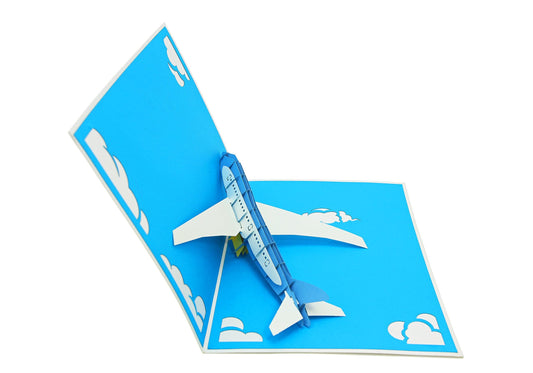 Tarjeta pop-up avión – Sorpresa con alas