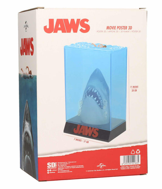 Figura 3D Tiburón – El clásico que emergió del mar