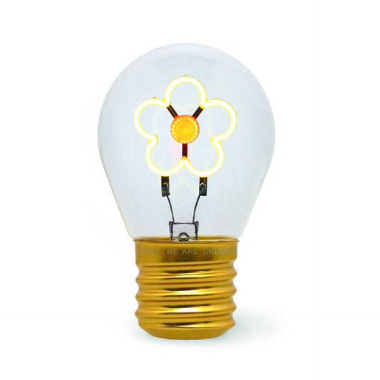Lámpara bombilla “Daisy” – Una flor que florece con luz