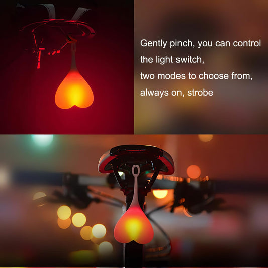 Luz roja de bici “balls” – Ilumina con gracia tus pedaladas