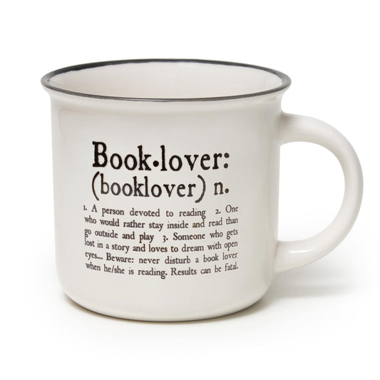 Legami - Cup Puccino, taza de porcelana New Bone China, tema Book Lover, Take a Break Collection, capacidad 350 ml, lavable en lavavajillas, apto para microondas (CUP0045)