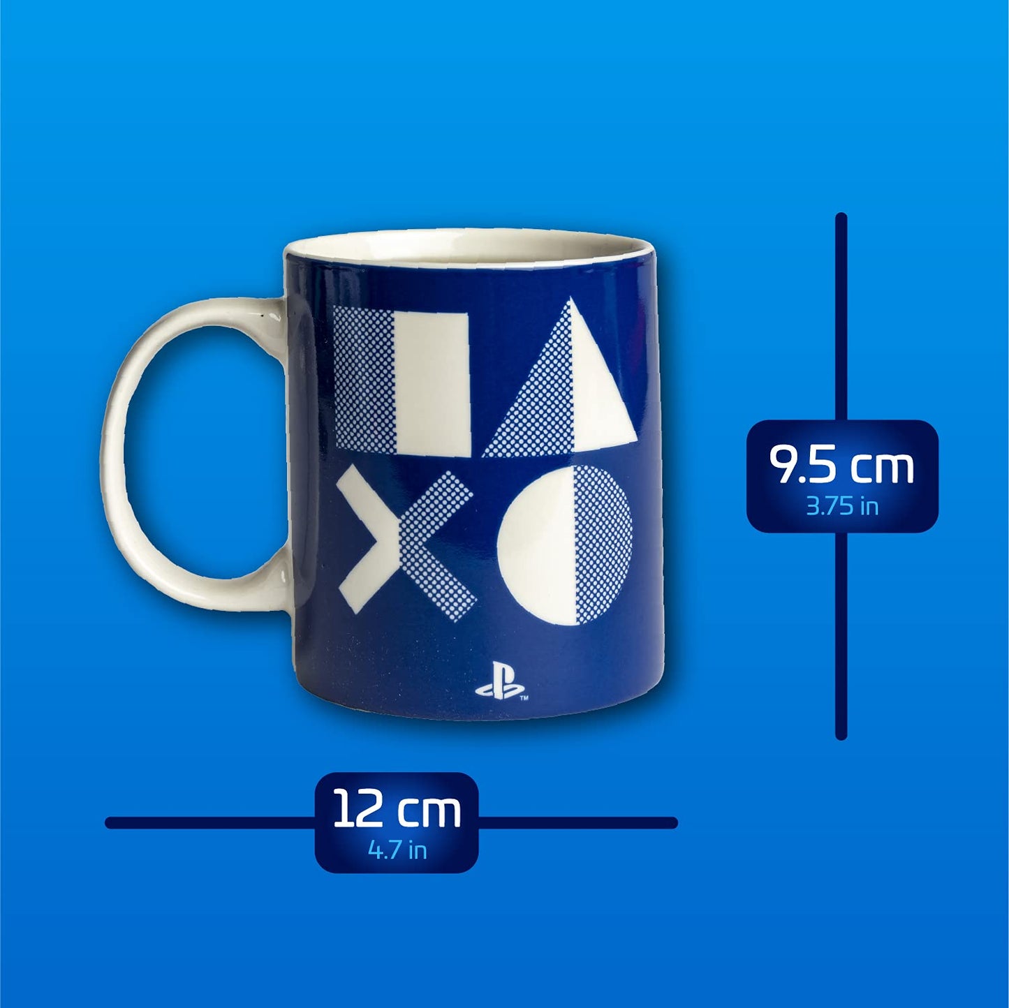 Paladone Juego de tazas y calcetines de Playstation, producto oficial de juego