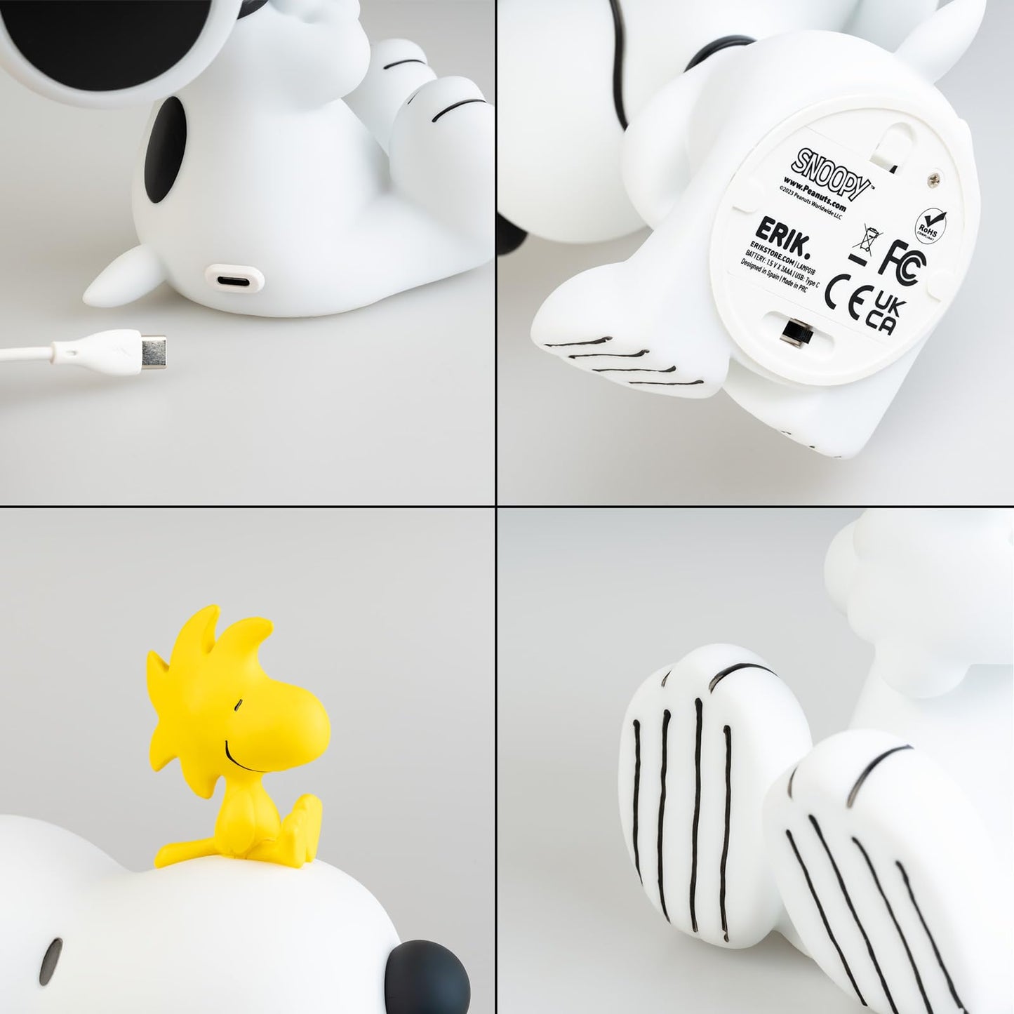 Lámpara Snoopy – Ilumina con estilo Peanuts