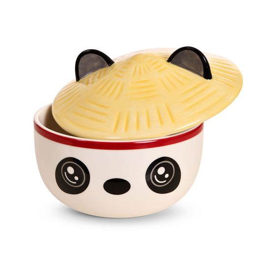Cuenco panda – Kawaii con tapa y ternura