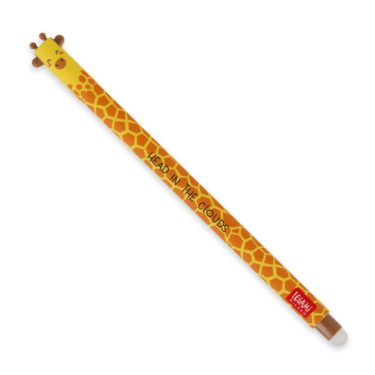 Bolígrafo borrable “Giraffe” – Altura, estilo y cero errores