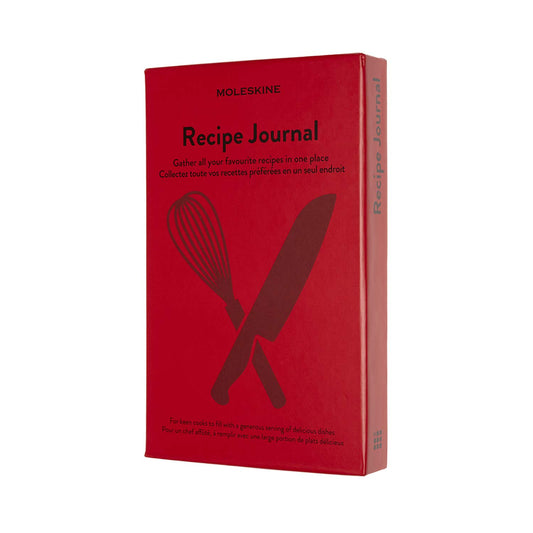 Journal de recetas Moleskine – Cocina y conserva tus mejores platos