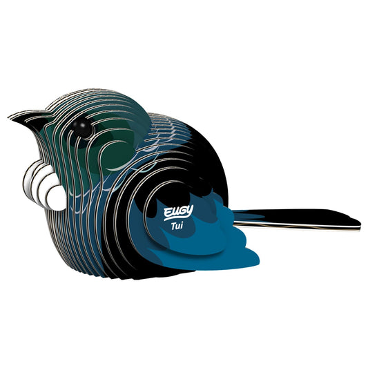 Puzzle 3D Tui – El pájaro cantor de cartón