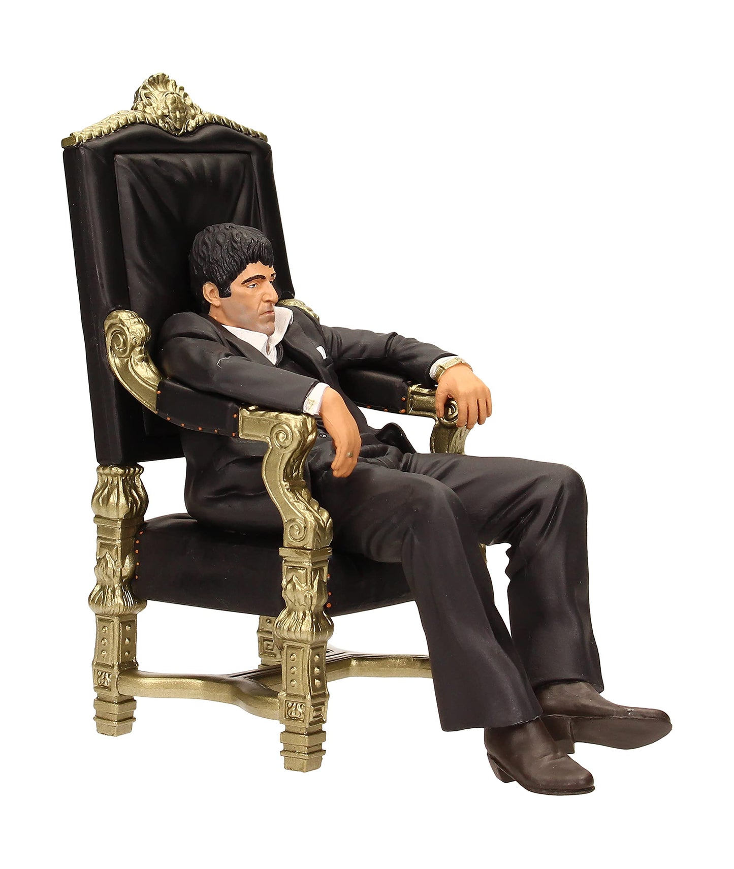 Figura de Tony Montana – El icono de Scarface en su trono inmortal