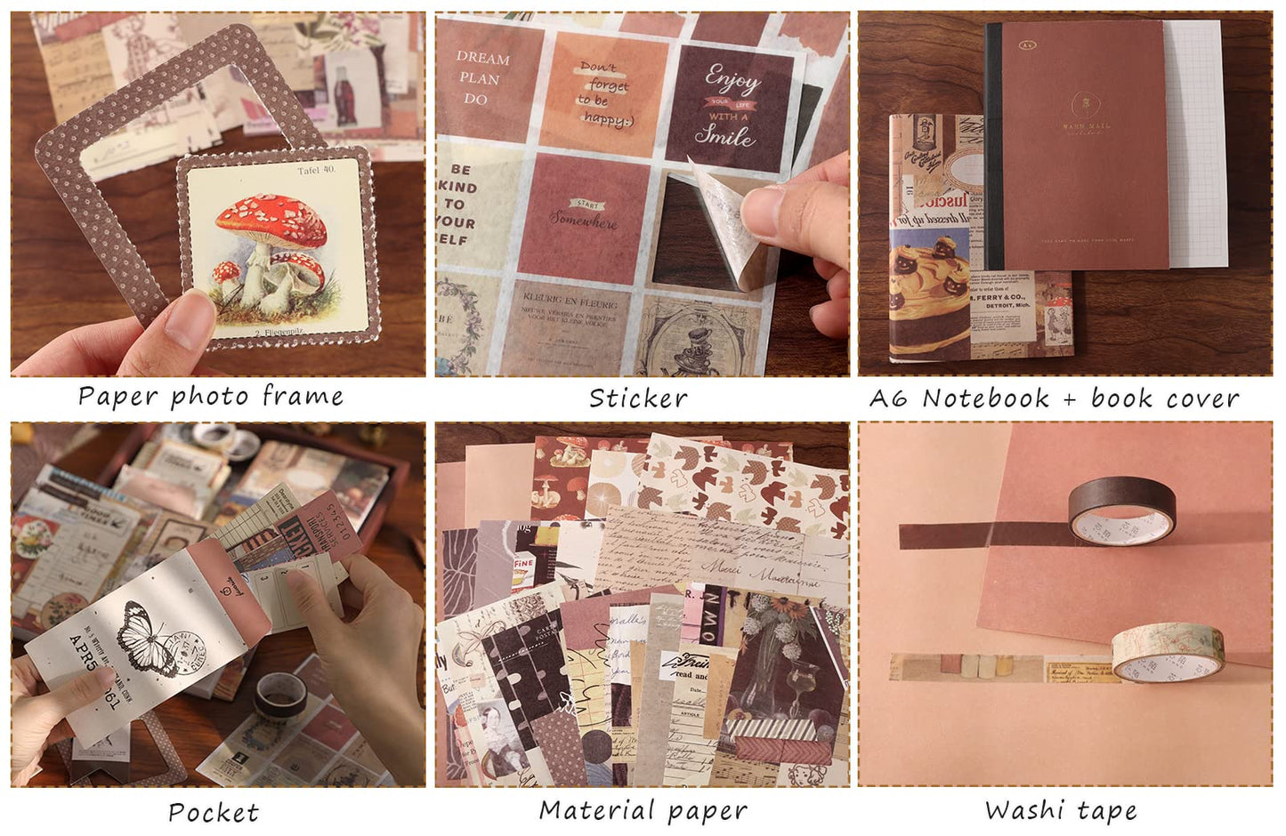 Kit scrapbook vintage – Un toque retro para tus ideas