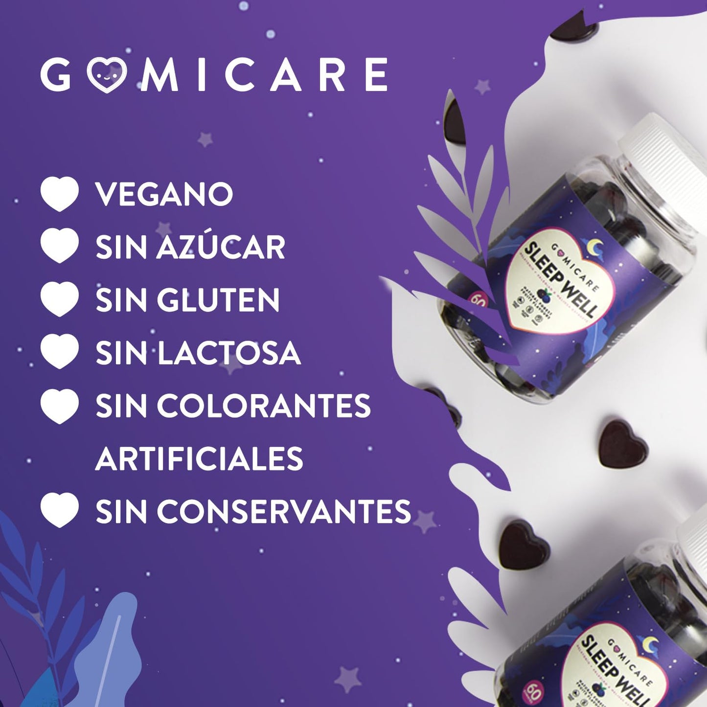 Gominolas de melatonina – Duerme bien, sin efectos raros