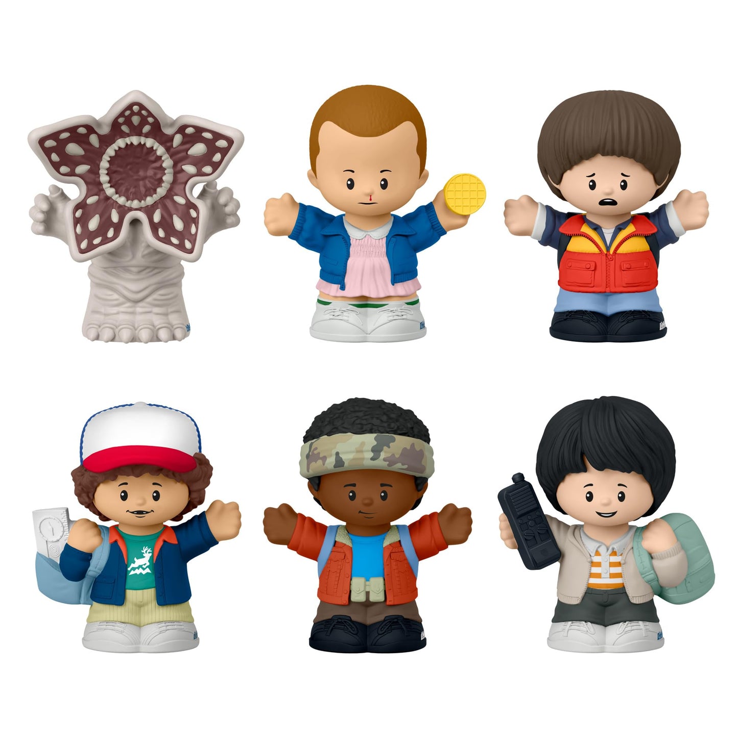 Little People Stranger Things, Castillo Byers Edición especial con 6 figuras para fans y adultos coleccionistas, inspirado en la serie de Netflix, HTP36