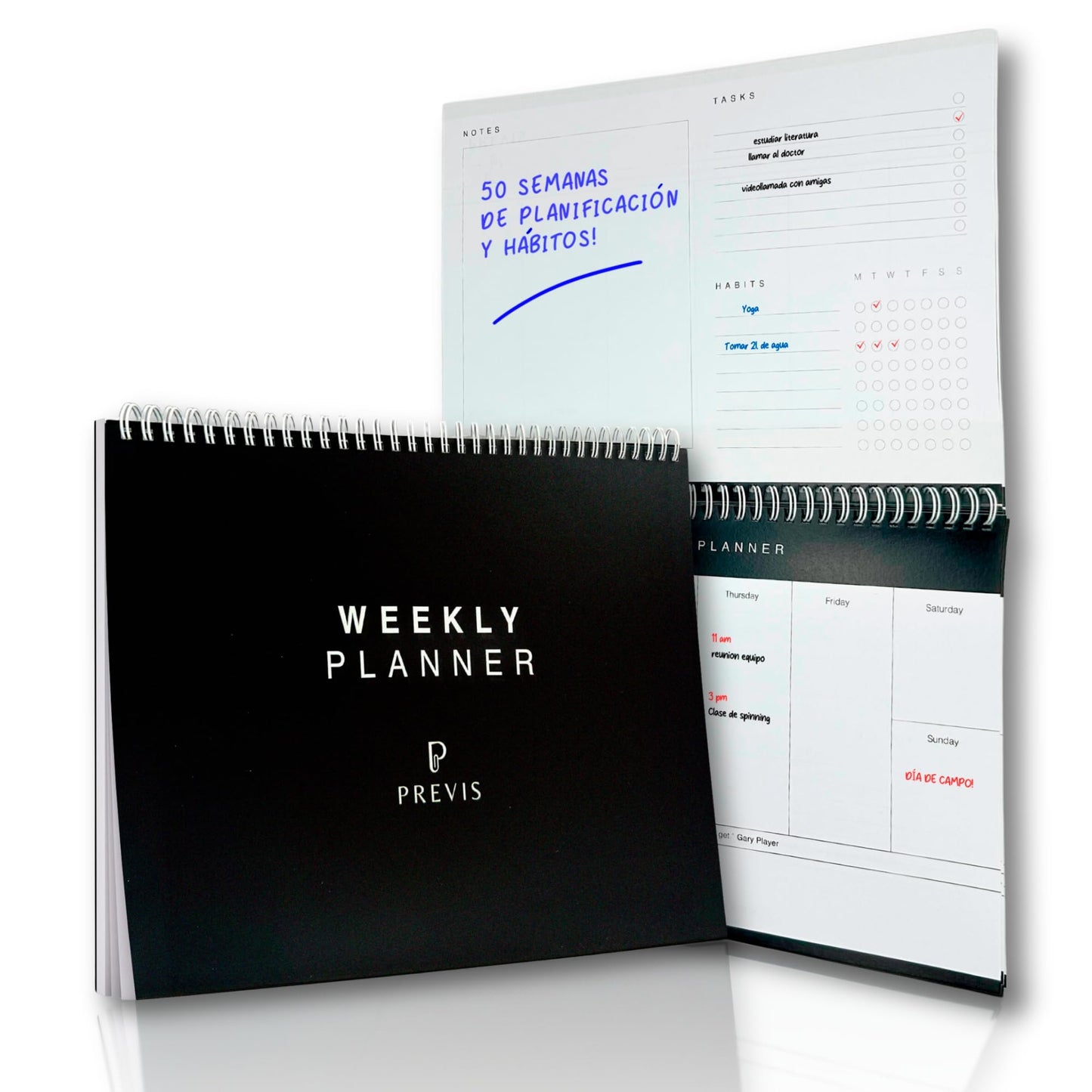 Planner semanal A4 – Organización minimalista para mentes enfocadas