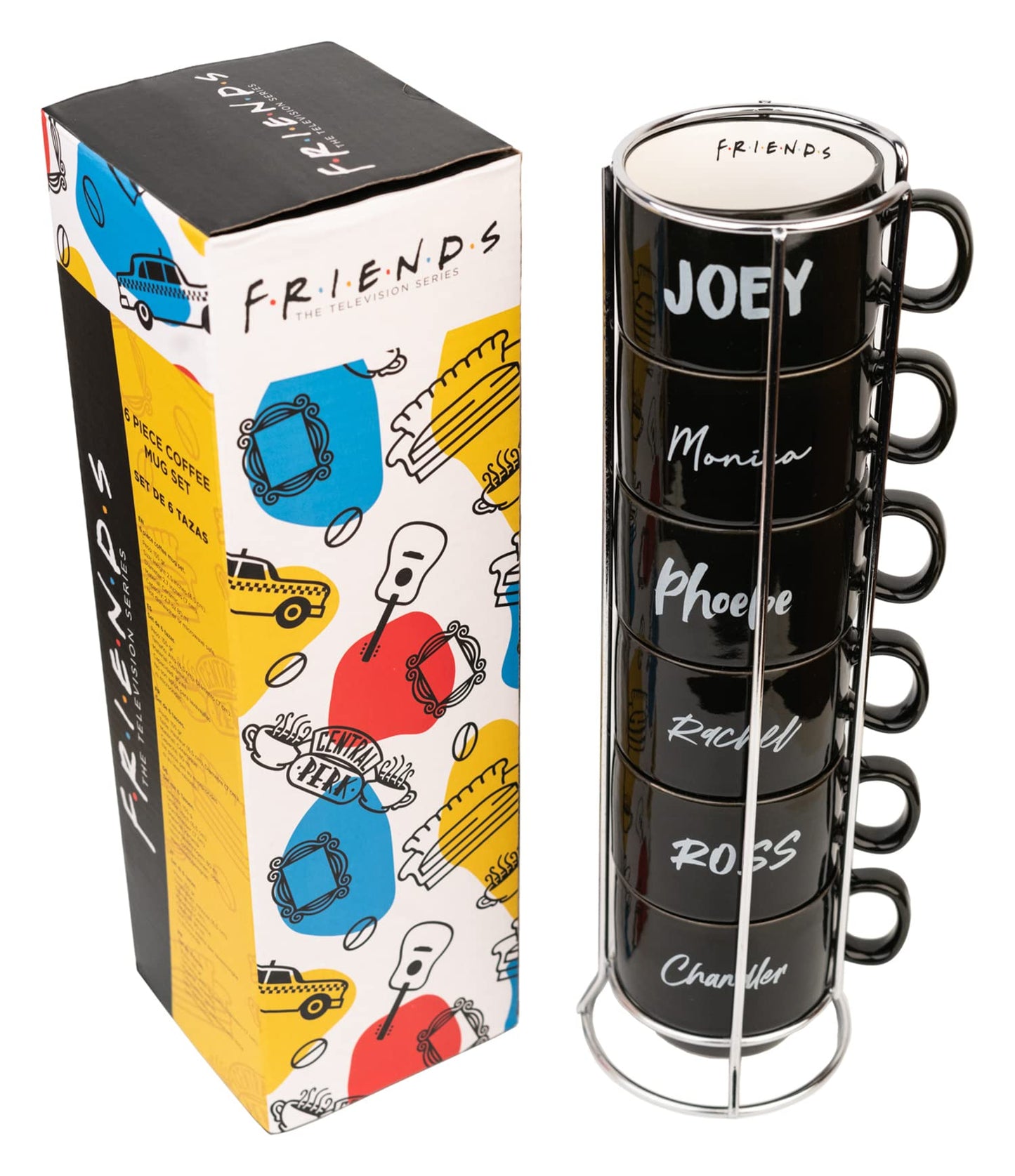 Set 6 Tazas Café Friends – El Espresso de Central Perk