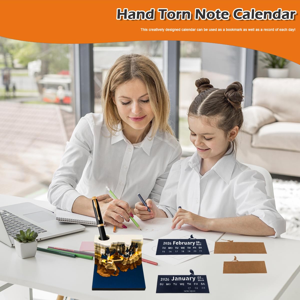 Calendario 3D Castillo Mágico 2026 – Un Palacio de Fantasía Iluminado