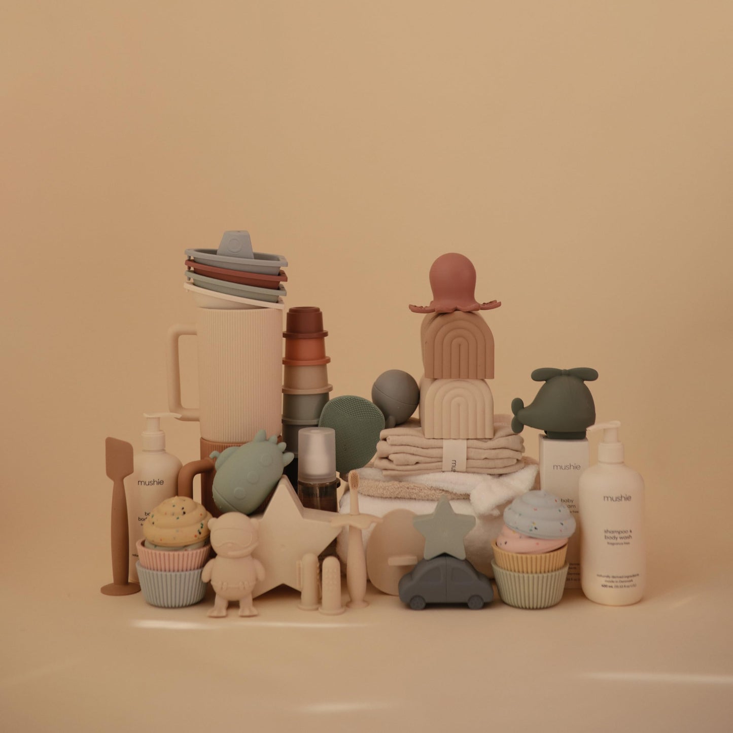 Set 4 Juguetes de Baño Vida Marina – Diversión Flotante de Silicona