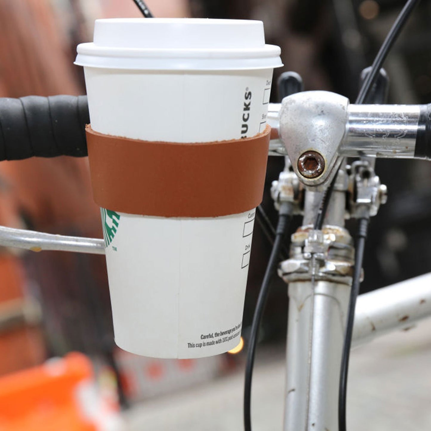 Soporte Café Bicicleta Kikkerland – Tu Coffe-to-Go sobre Ruedas