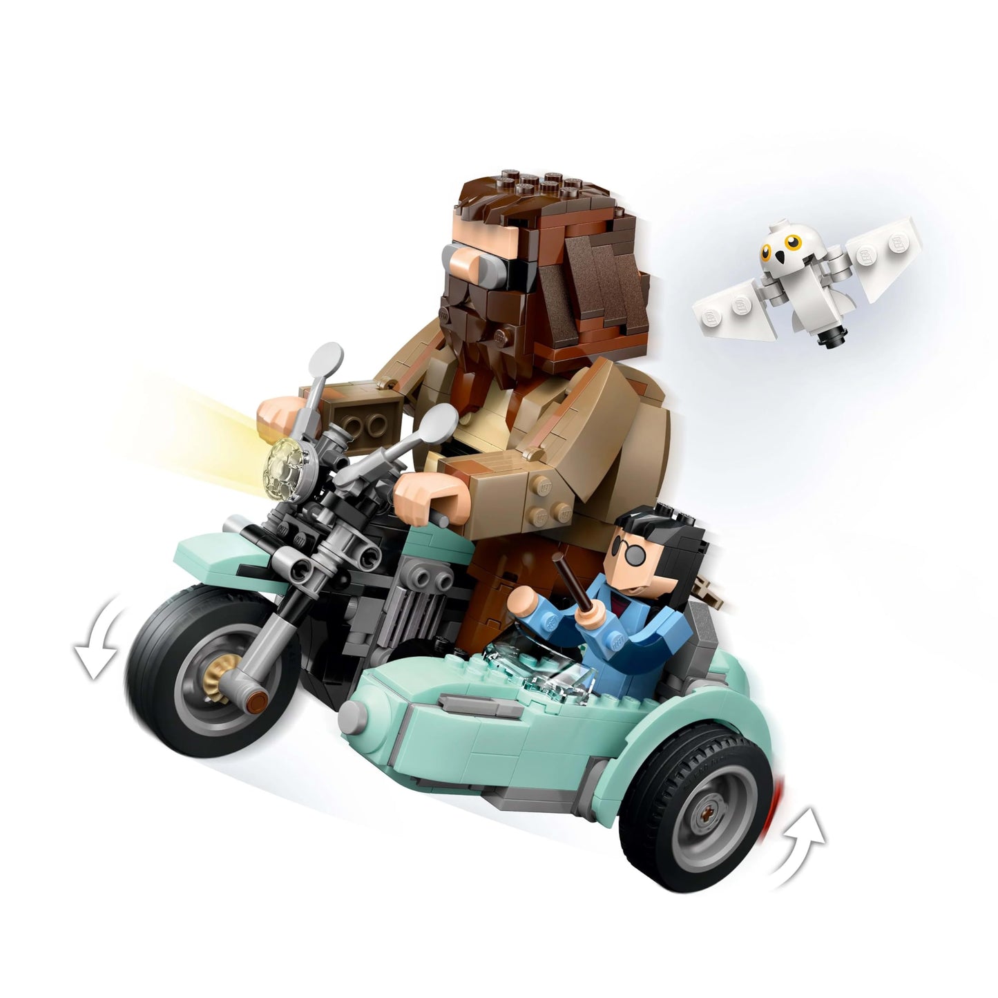 Moto de Hagrid LEGO – El viaje más mágico en piezas