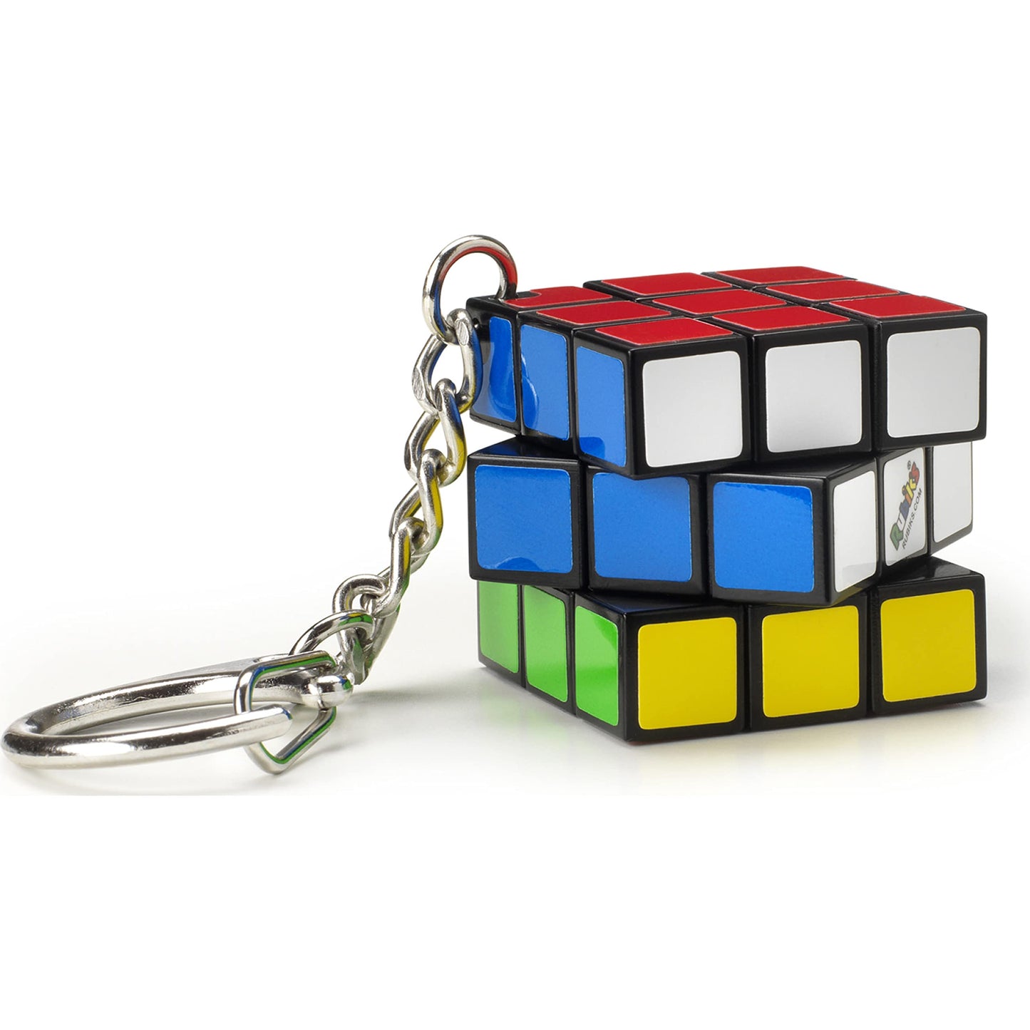 Rubik's 6064001 Llavero de Cubo con diseño de Cubo, Multicolor, 3 x 3 cm