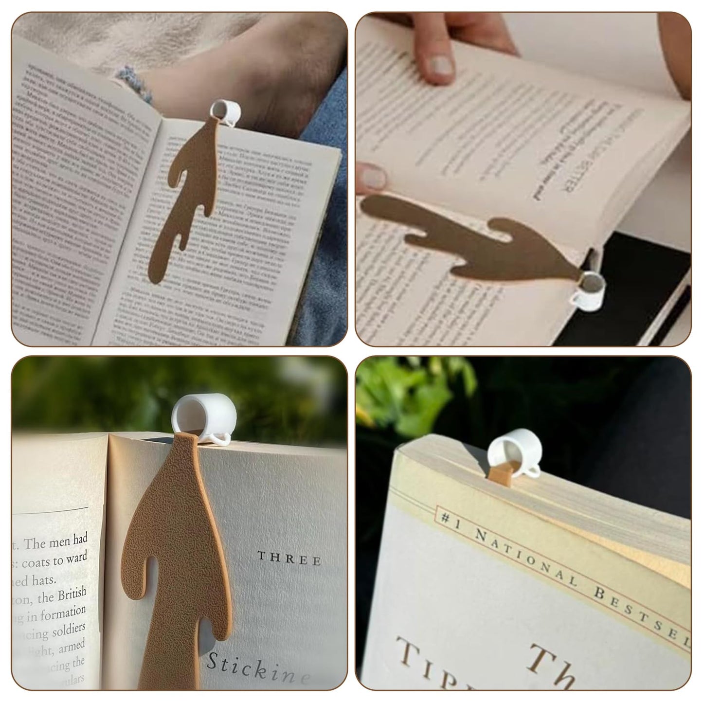 Marcapáginas Café Derramado – El guiño literario más delicioso