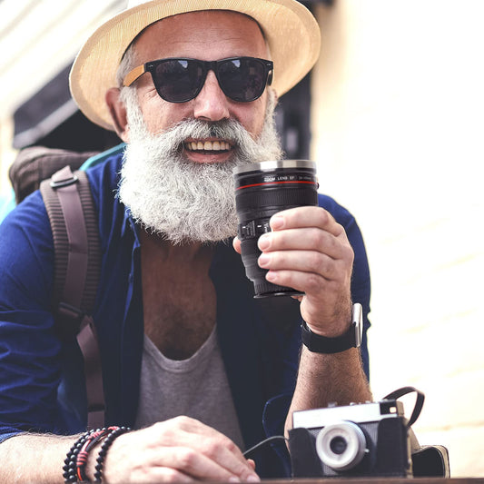 Taza lente de cámara – Para fotógrafos que viven con café