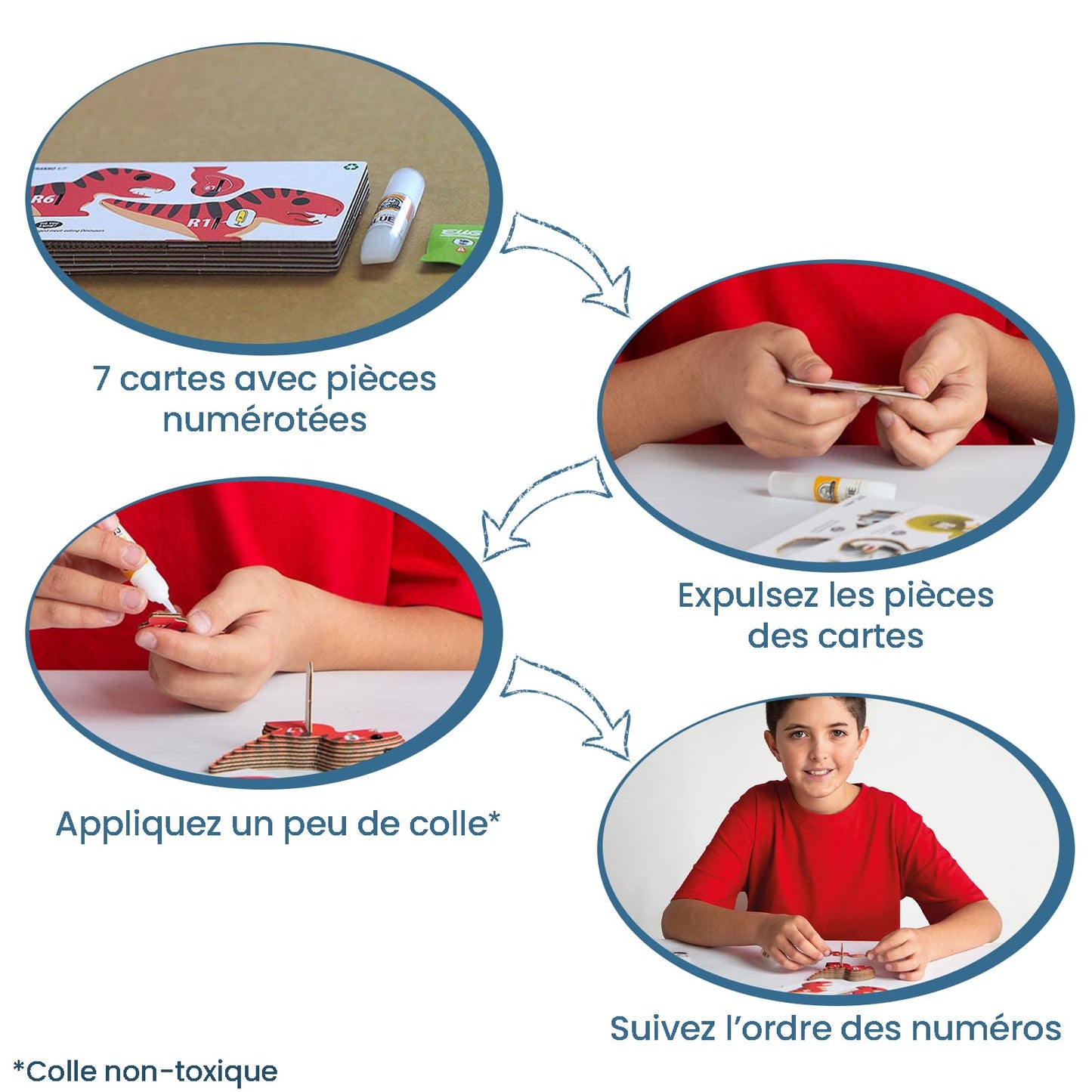 Puzzle 3D Tui – El pájaro cantor de cartón