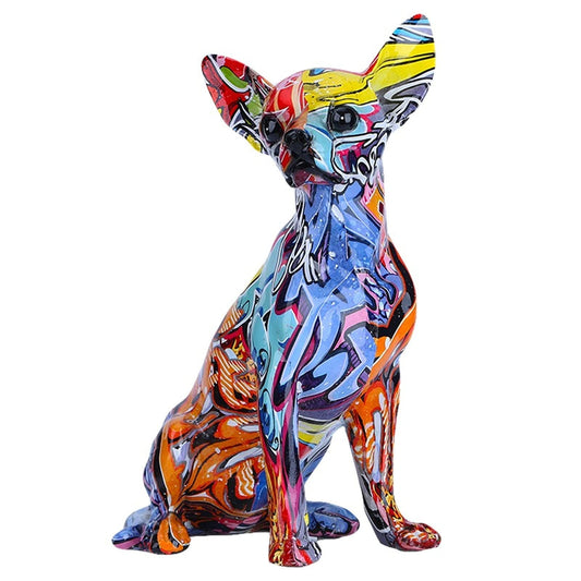 Figura bulldog crema – Estilo perruno que no ladra