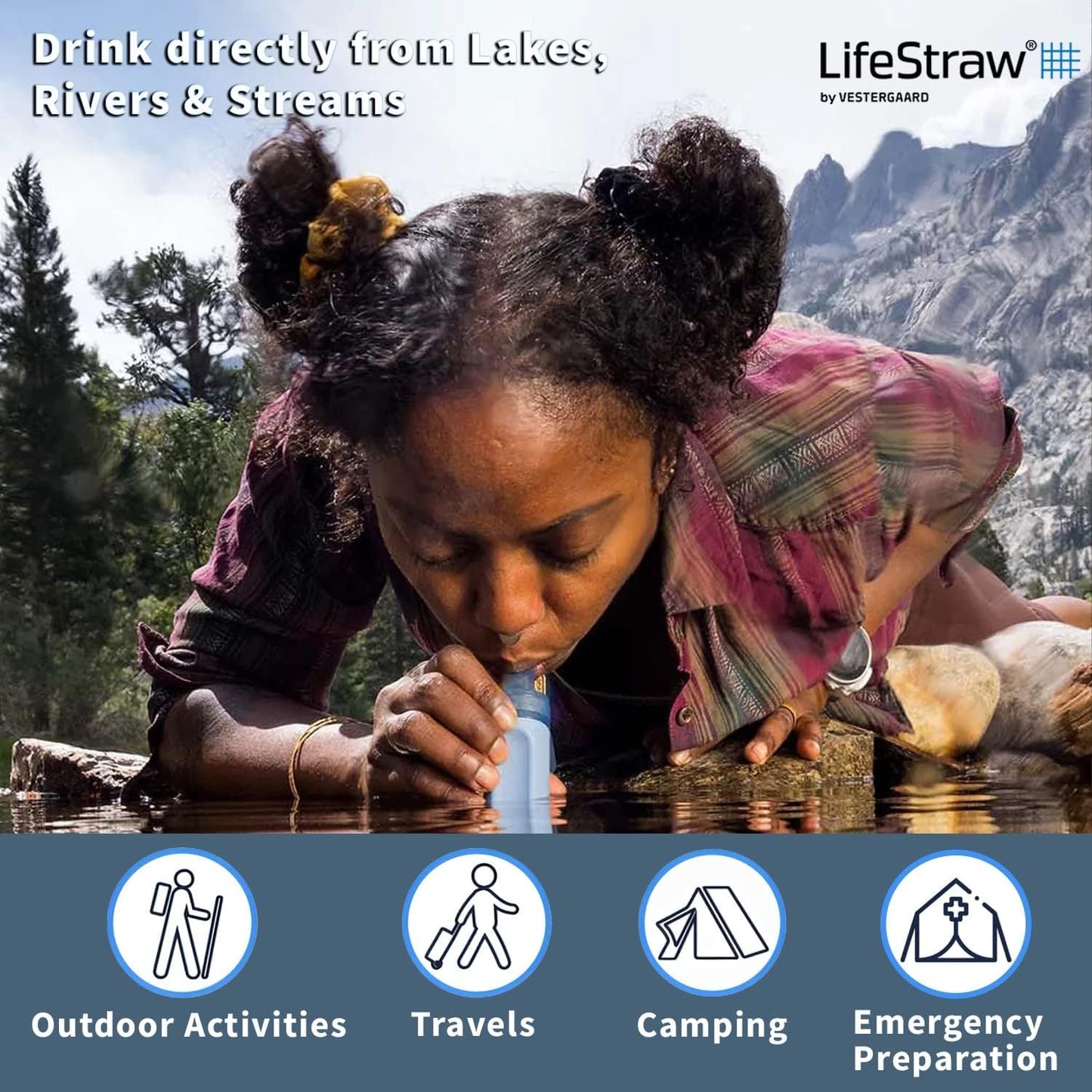 Filtro personal LifeStraw Peak Series – Agua potable en tu bolsillo, literalmente
