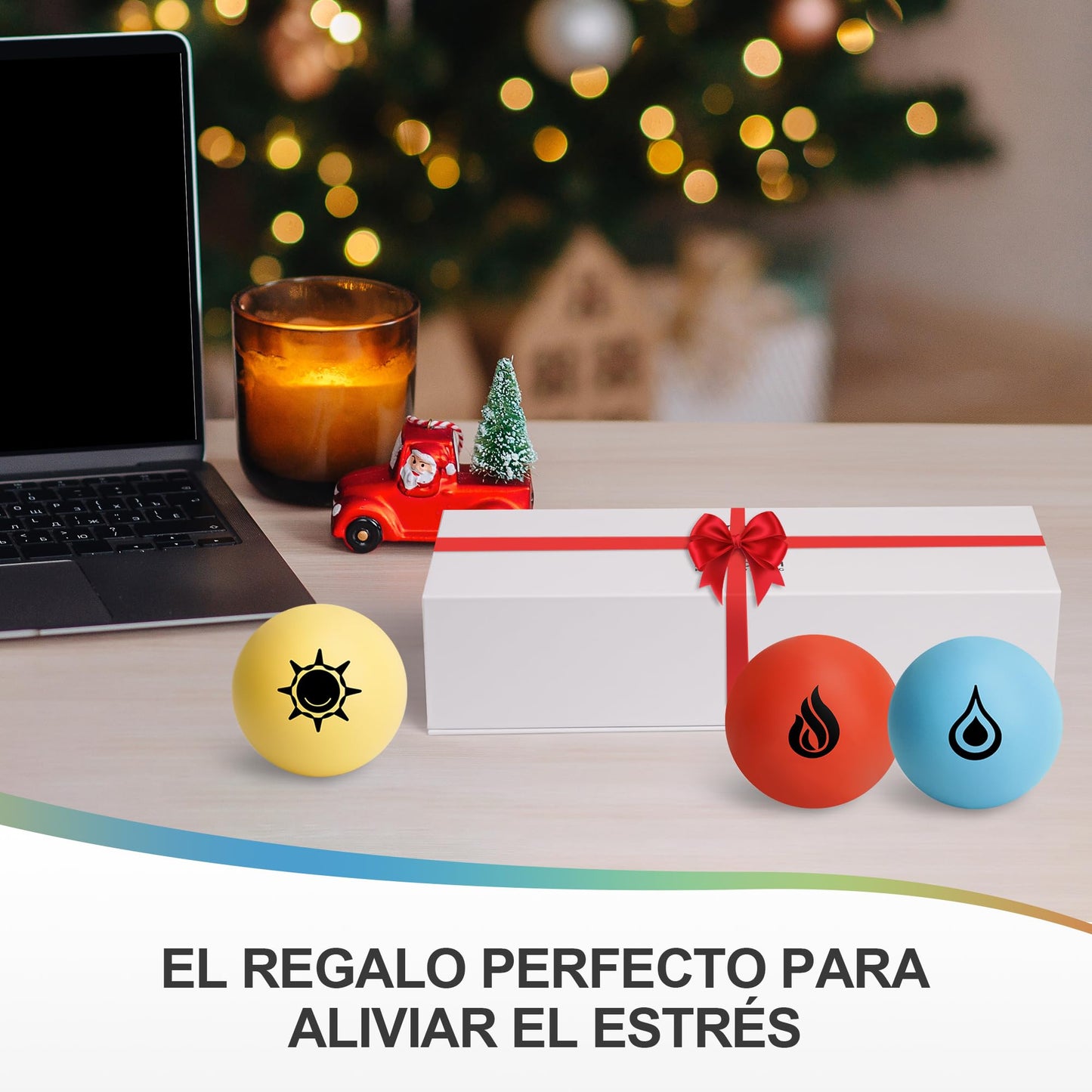 Keep calm – 4 pelotas antiestrés de distintos niveles