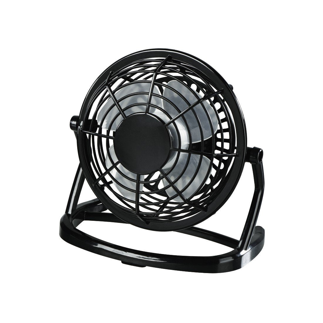 Hama USB Desk Fan Negro - Ventilador, ventilador de mesa con USB (Negro)