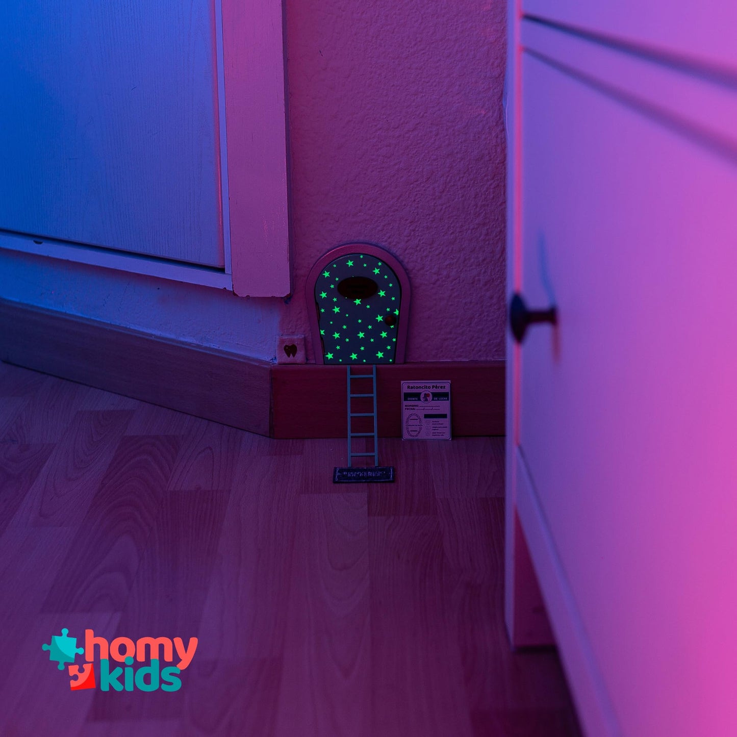 Puerta Mágica del Ratoncito Pérez con Luz – La entrada secreta que despierta la ilusión