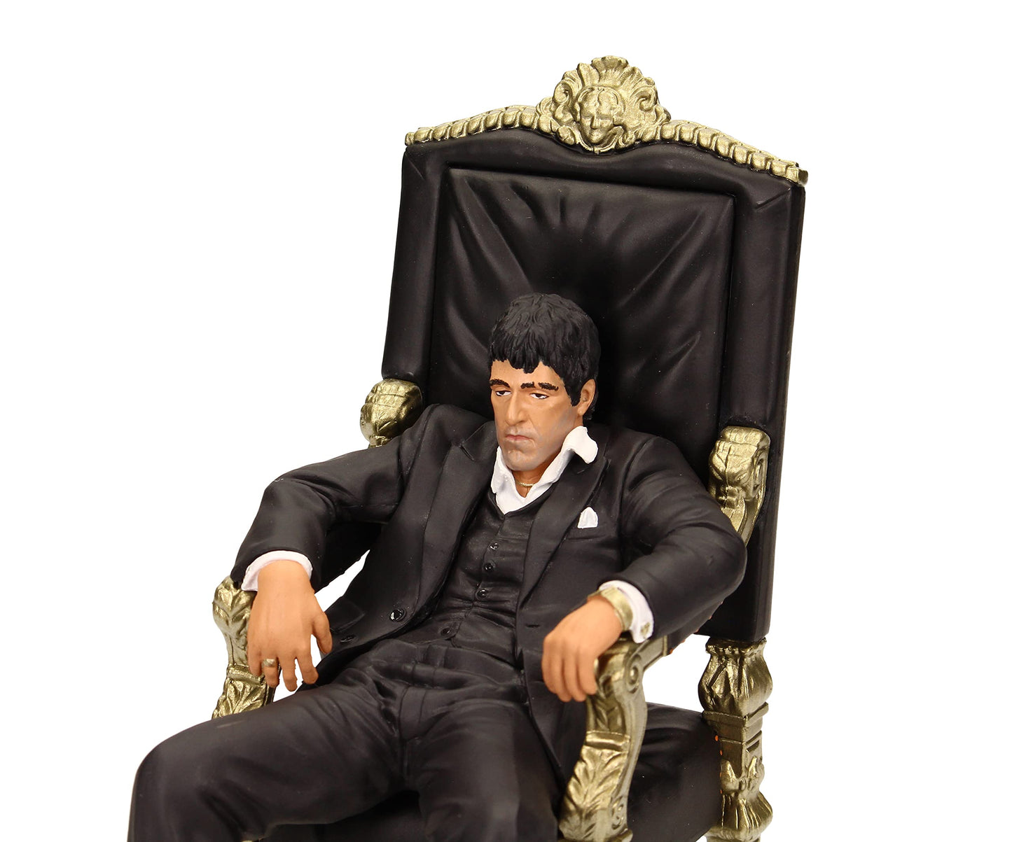 Figura de Tony Montana – El icono de Scarface en su trono inmortal