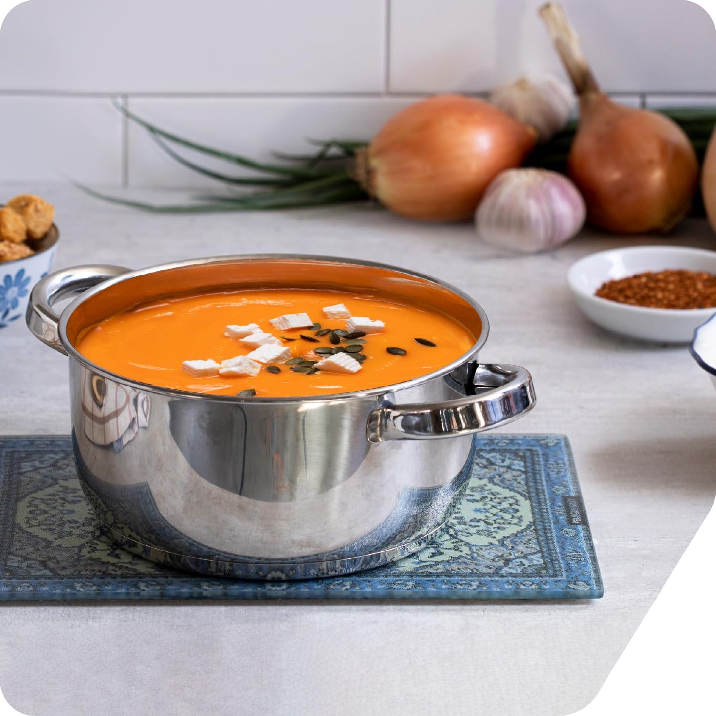 Tabla de Cortar Alfombra Persa – Diseño Étnico para tu Cocina