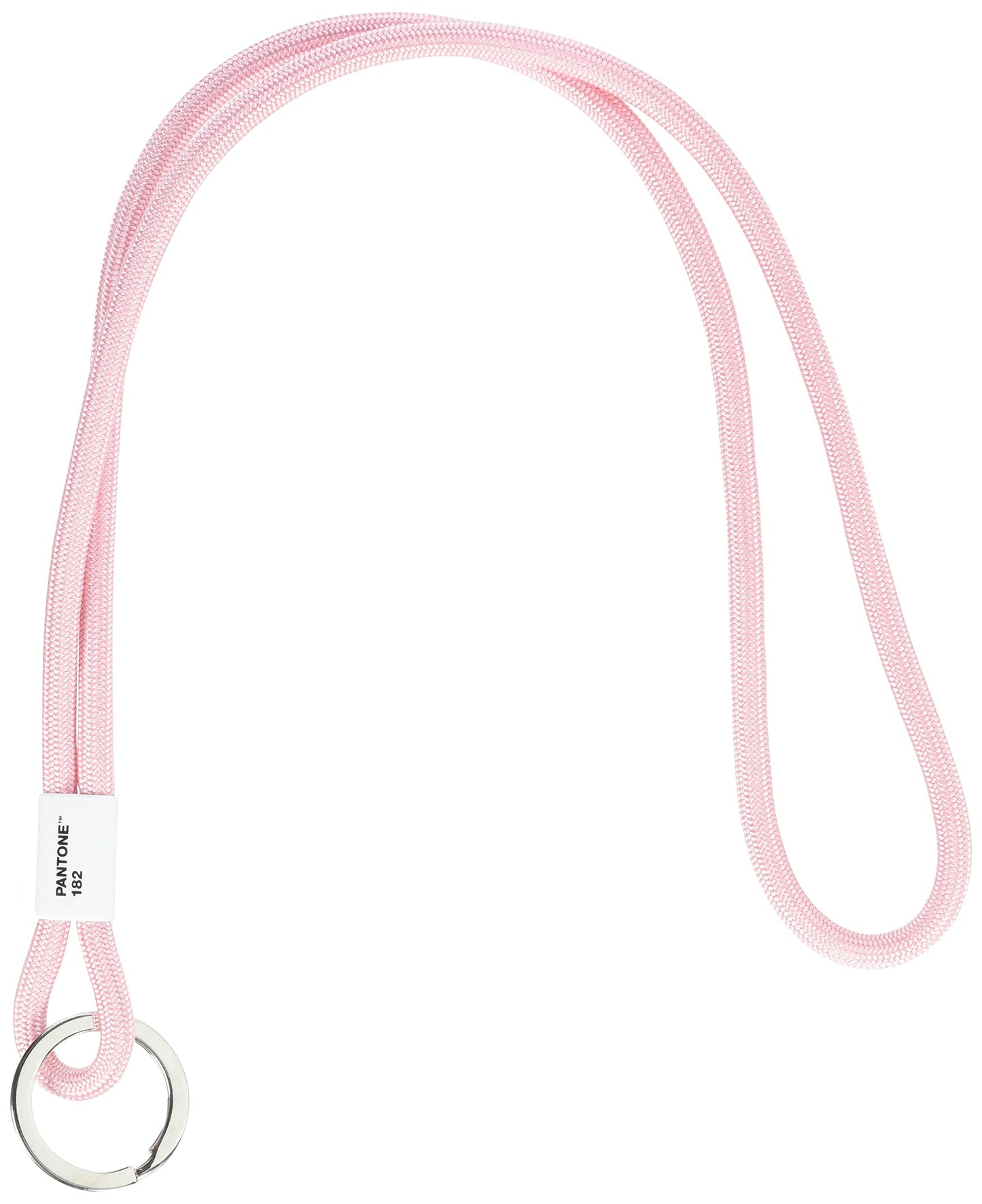 Pantone Diseño de llavero Key Chain Long, Light Rosa 182, color rosa