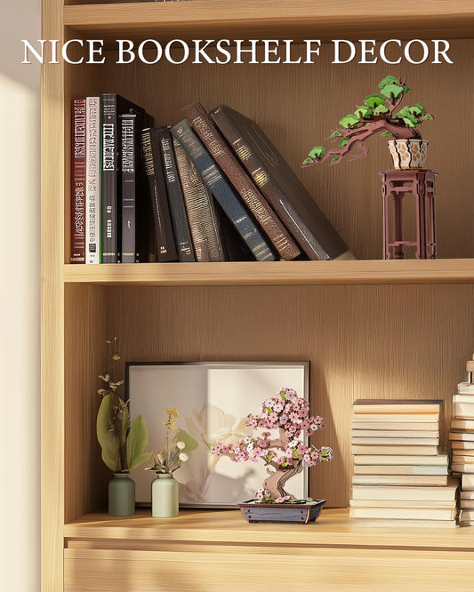 Puzzle 3D Bonsái Sakura – Jardinería Zen sin Tijeras