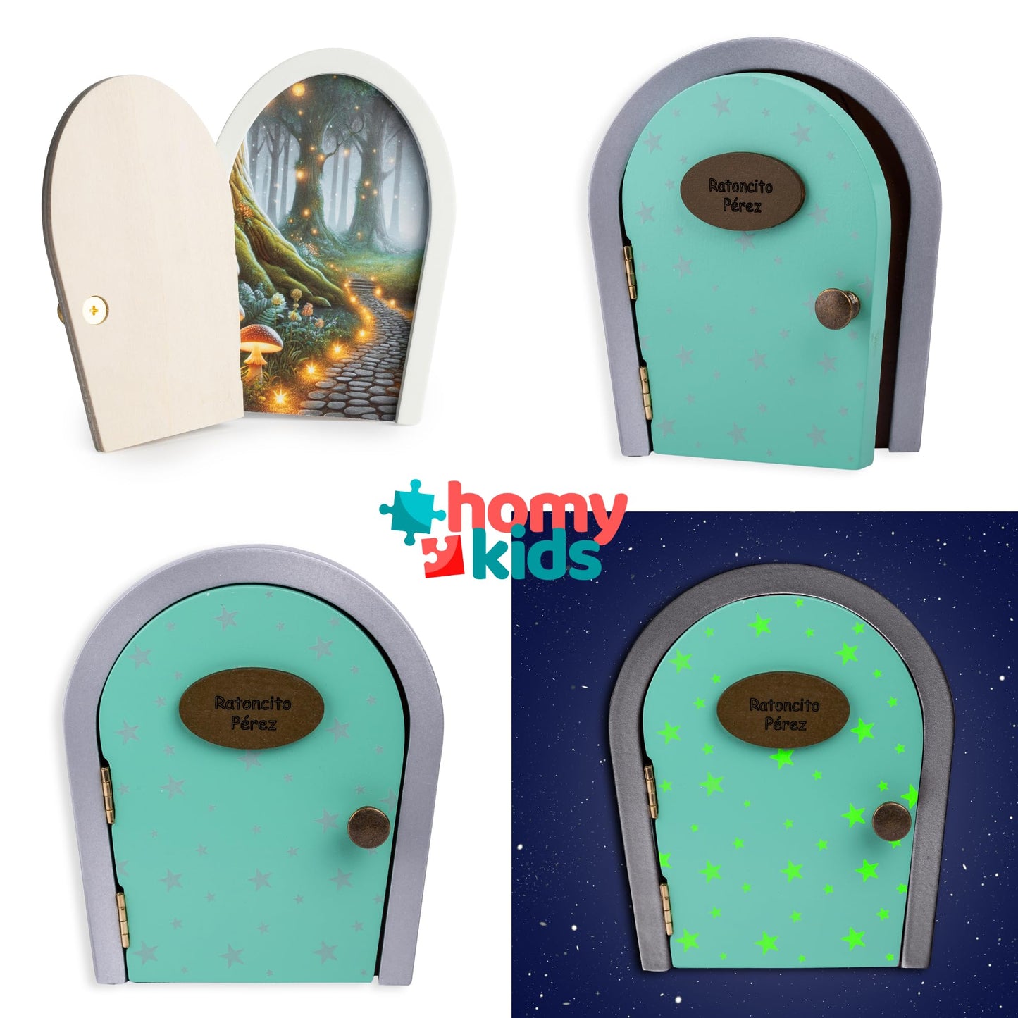 Puerta Mágica del Ratoncito Pérez con Luz – La entrada secreta que despierta la ilusión