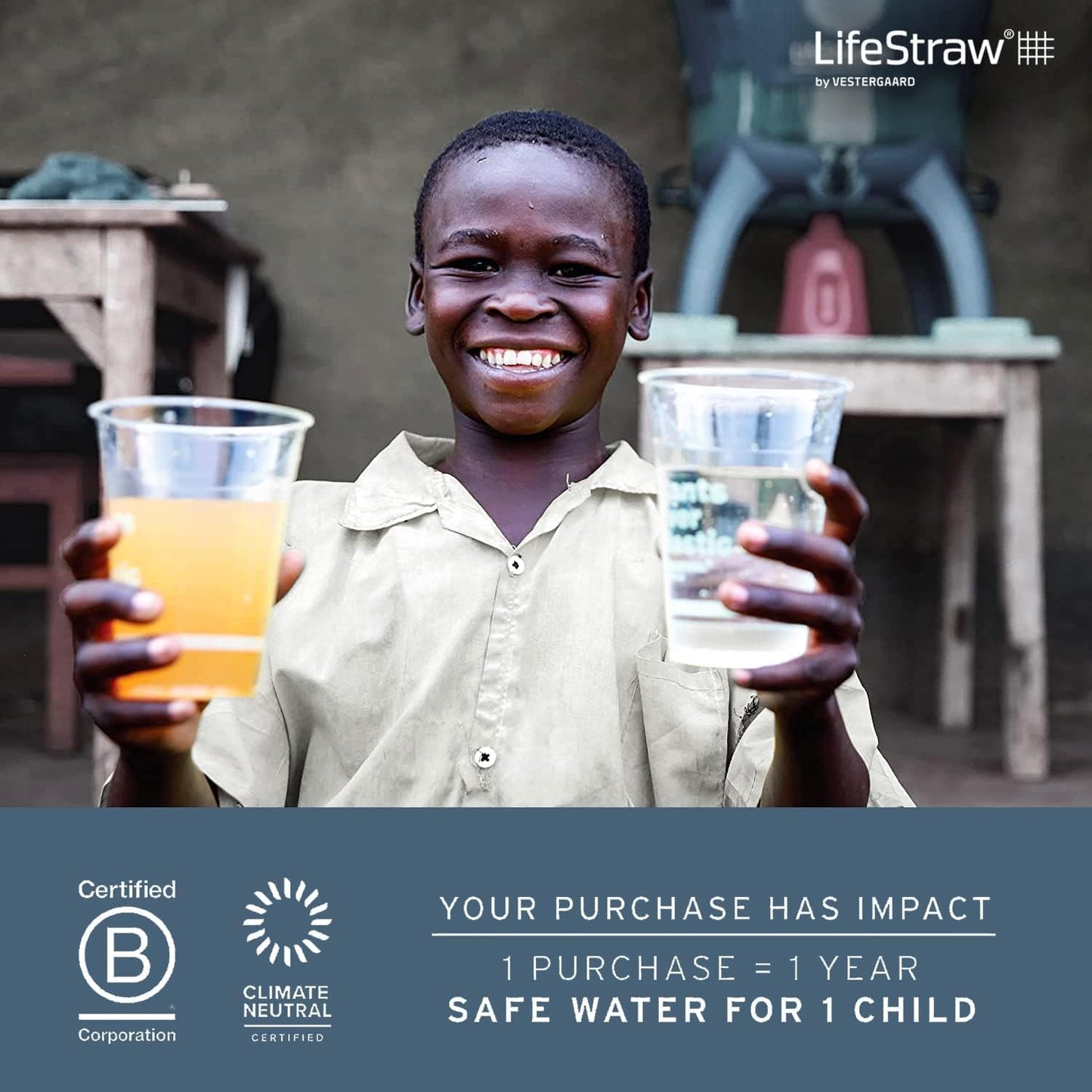 Filtro personal LifeStraw Peak Series – Agua potable en tu bolsillo, literalmente